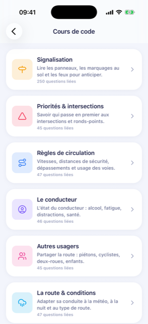 Cours illustrés dans Code Express
